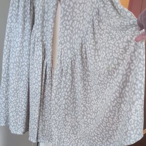 Leopard Print Bell Pants